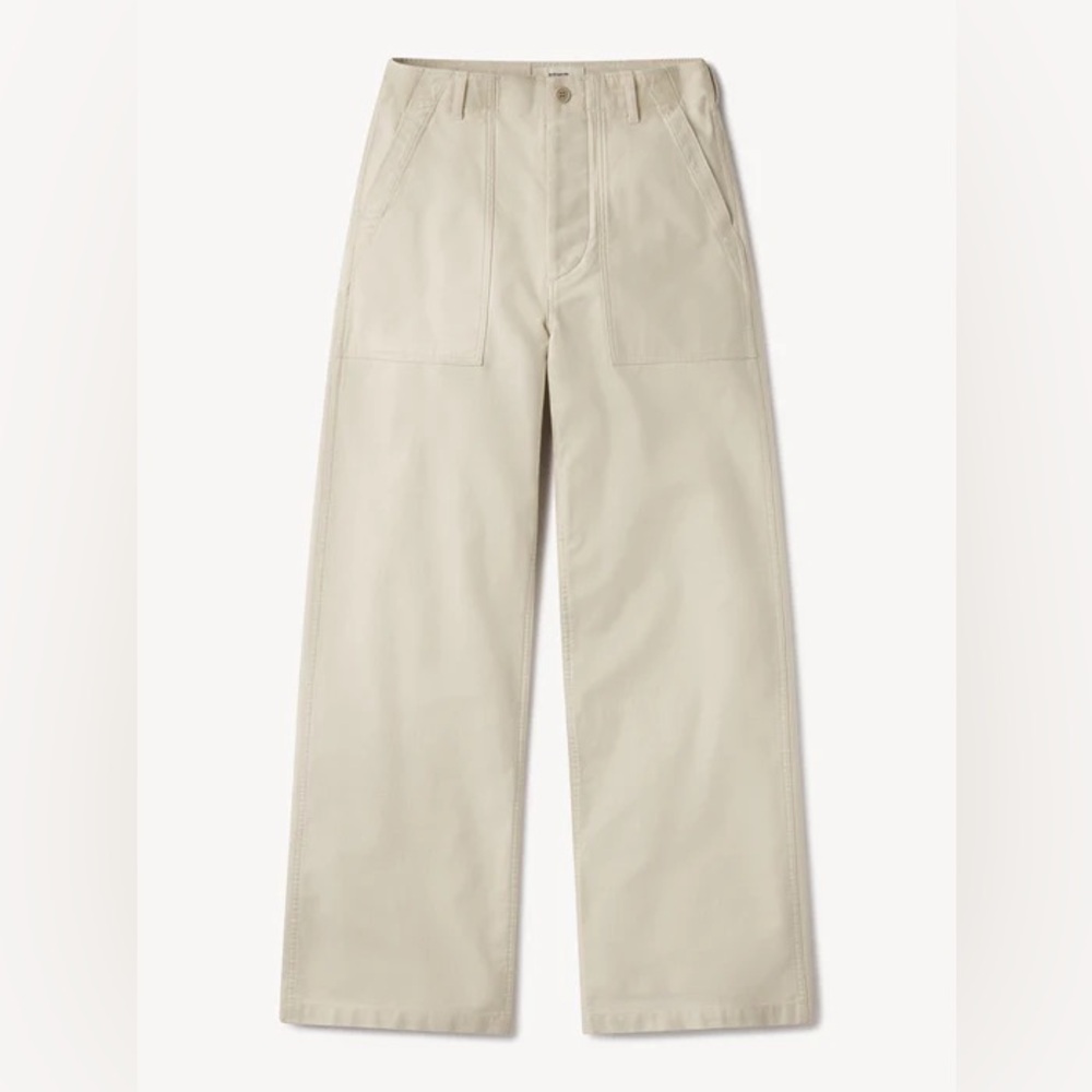 Buck Mason Reverse Sateen Fatigue Pant in Sand Dune 🤍